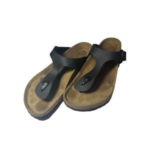 Birkenstock Women's Gizeh T-Strap Thong Cork Sandals size 39
